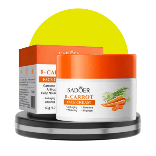 SADOER Carrot Moisturizing Face Cream - 50g