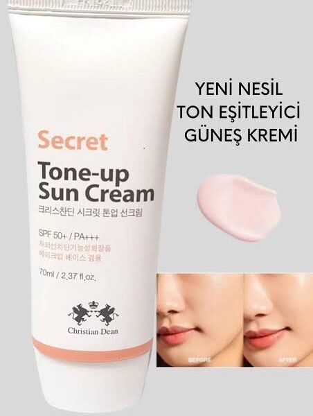 Christian Dean Secret Tone-up Sun Cream SPF50 PA+++ 70ml – Brightening and UV Protection